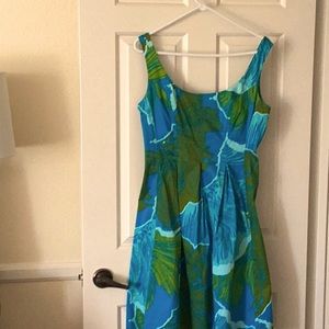 Two Cotton summer fit and flair dress